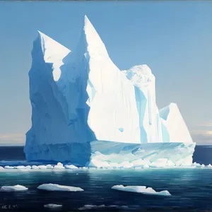 Icy Splendor - Sailing through Glacial Waters