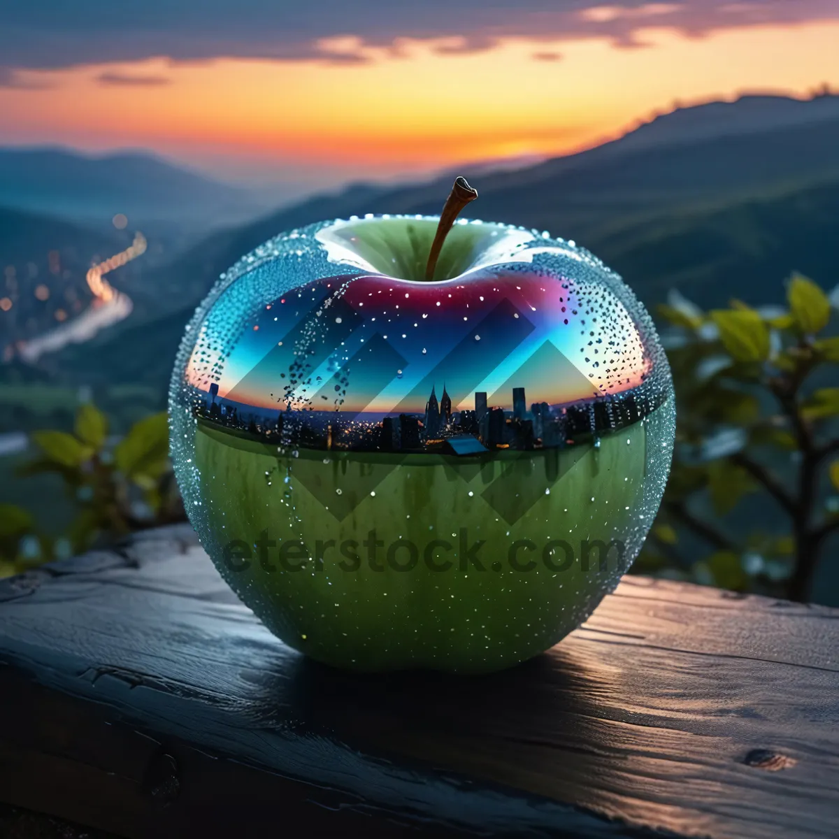 Picture of Juicy Empire Apple, Delicious Healthy Snack