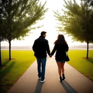 Summer Beach Runner: Active Couple Enjoying Outdoor Fitness