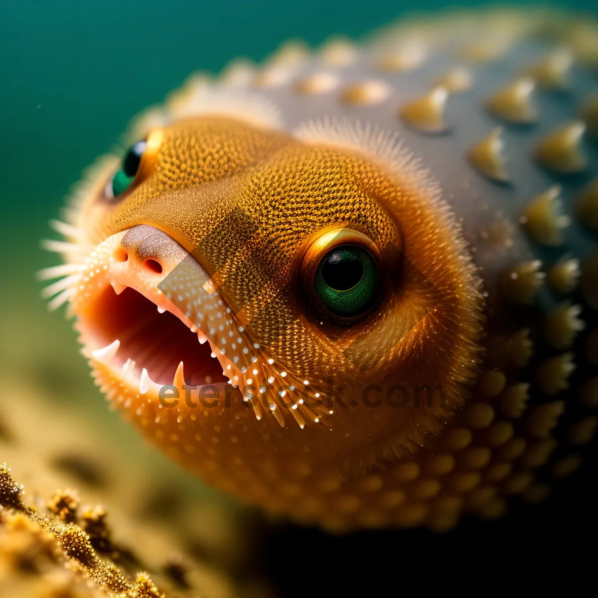 Picture of Colorful Exotic Marine Fish in Underwater Coral Reef