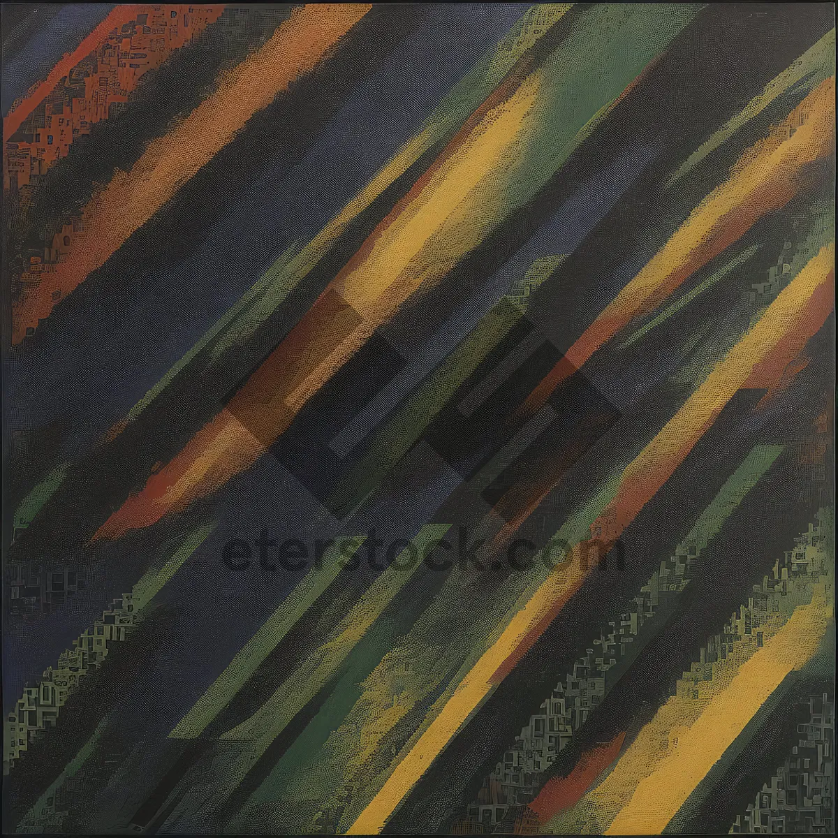 Picture of Abstract Agave: Textured Patterns in Motion