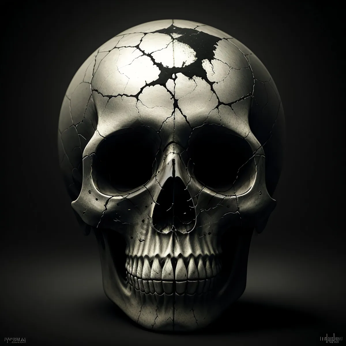 Picture of Eerie Skull - Bone-Chilling Pirate's Nightmare