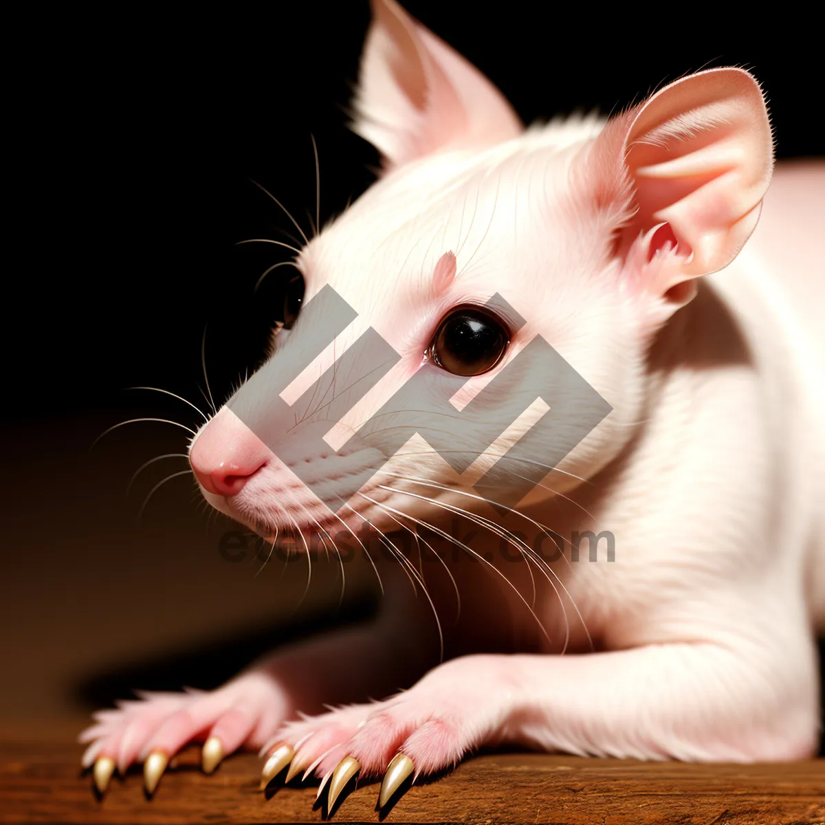 Picture of Fluffy Feline with Curious Whiskers