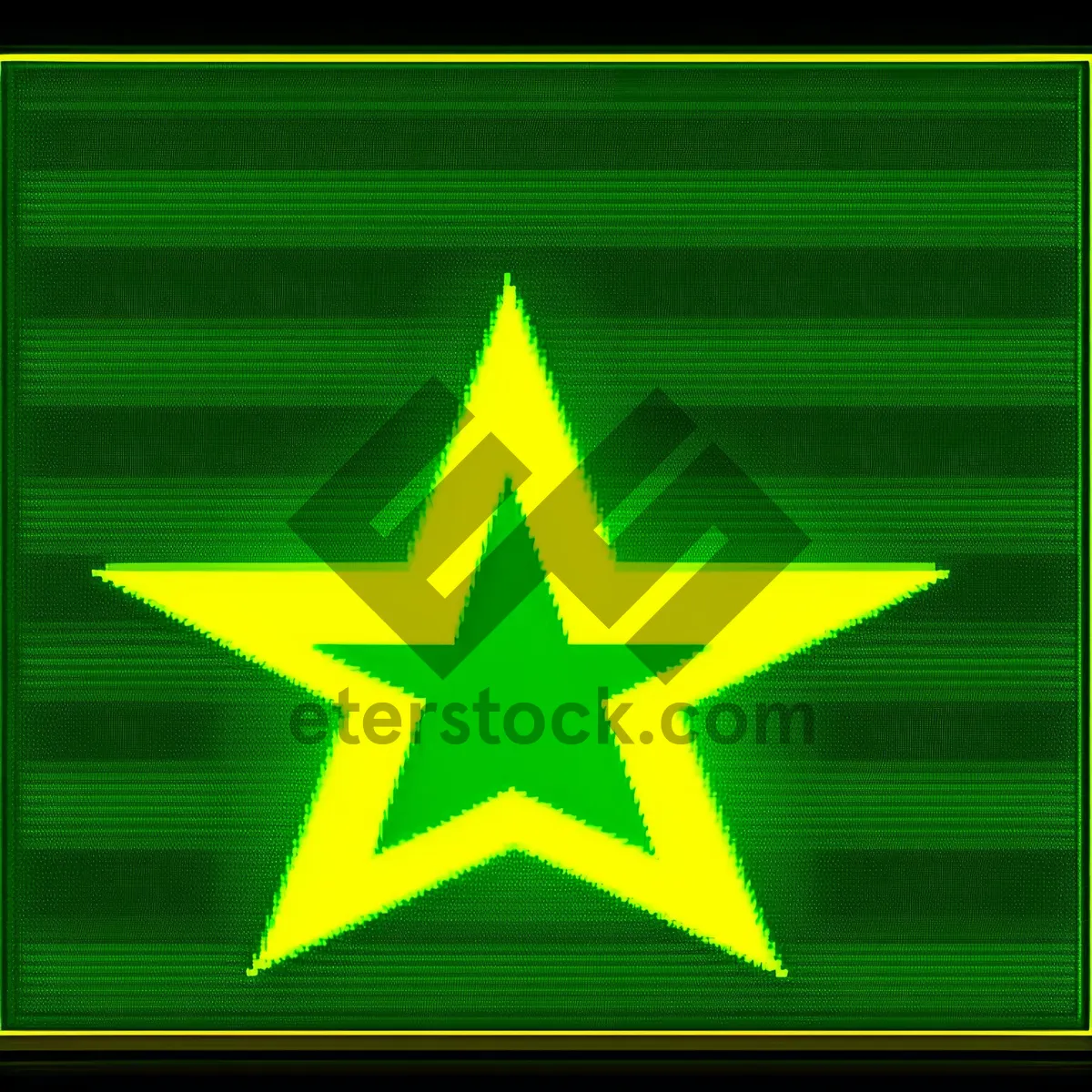 Picture of Graphic Flag icon sign - Hazard symbol design