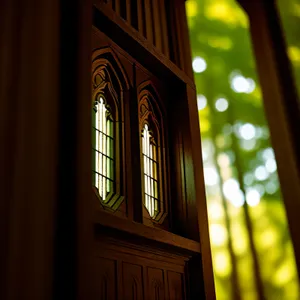 Ancient Cathedral Window: A Glimpse of History