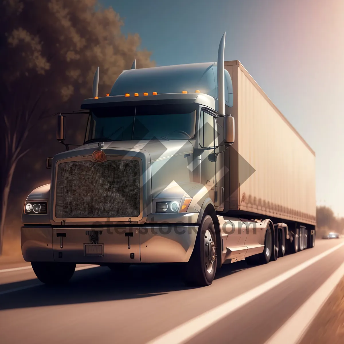Picture of Highway Hauler: Fast Freight on the Move