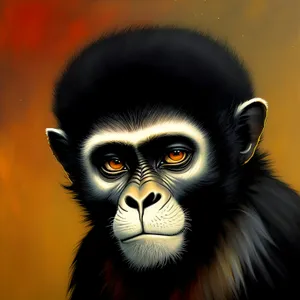 Black Gibbon: Majestic Wildlife Primate