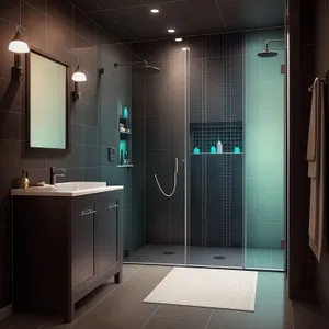 Modern Luxury Bathroom Interior with Clean Design