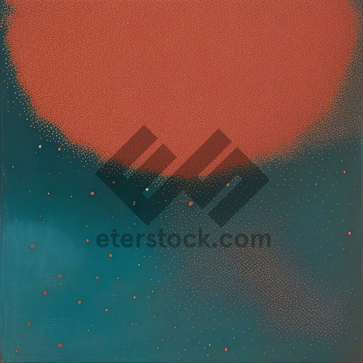 Picture of Shimmering Water Droplets on Clear Background