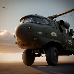 War Machine on Wheels: Military Tow Truck