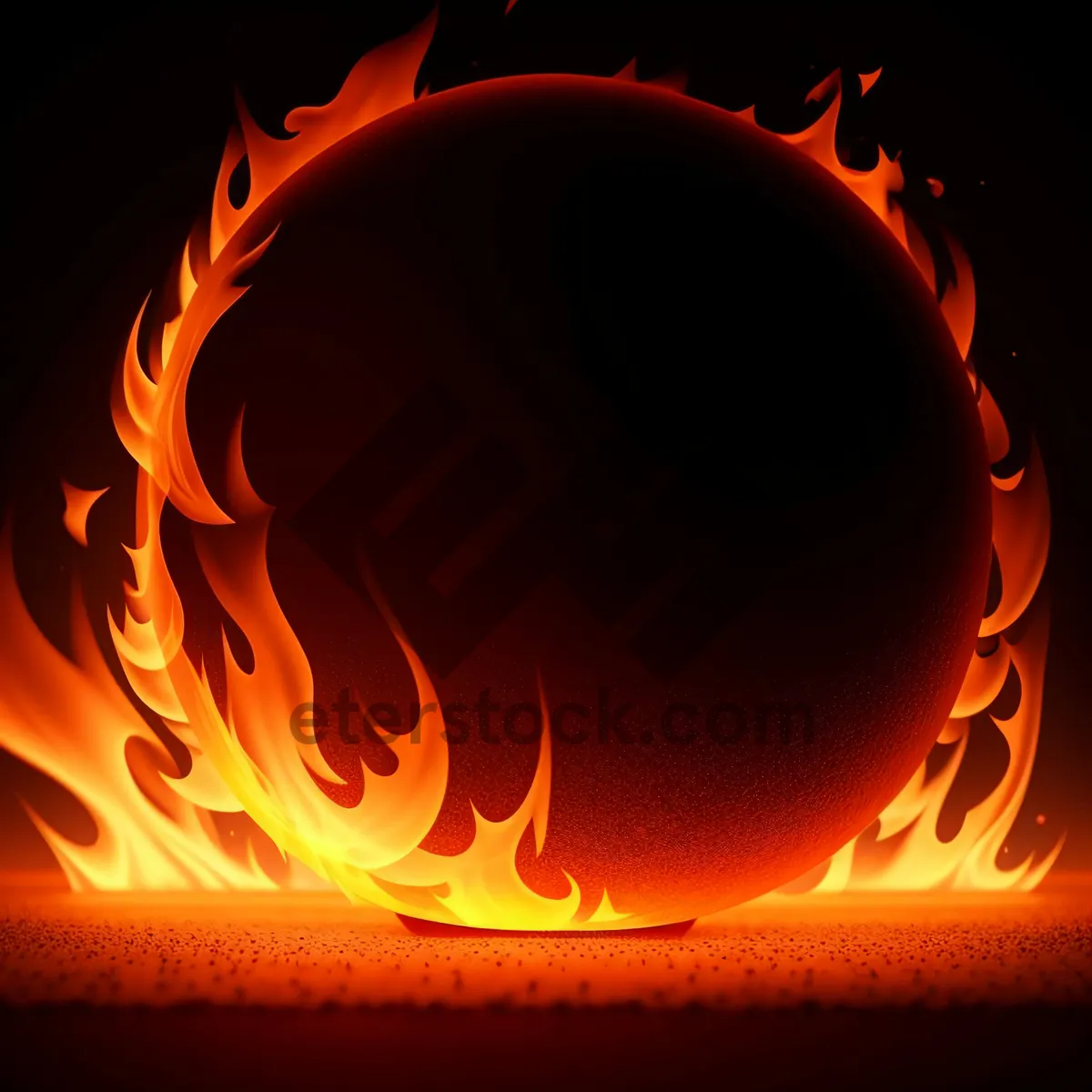 Picture of Blazing Inferno: Fiery Element of Burning Energy