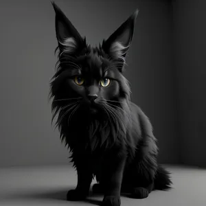Gray Tabby Kitty with Curious Whiskers