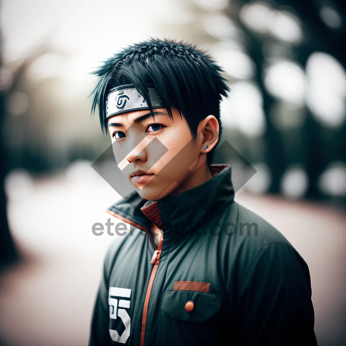 Picture of Cheerful businesswoman with a confident smile