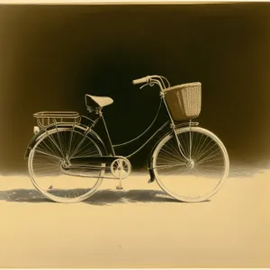 Vintage Pedal-Powered Wheelchair