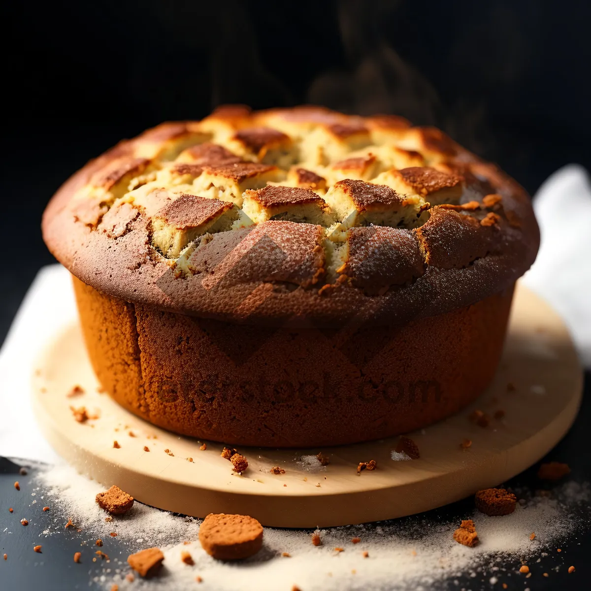 Picture of Sweet Chocolate Cake with Espresso Cappuccino