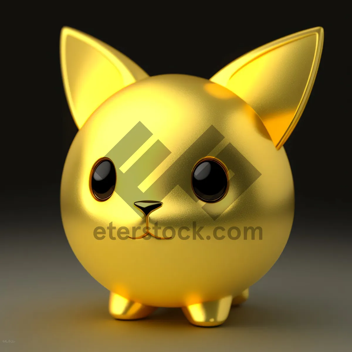 Picture of Pink Piggy Bank with Currency Coins