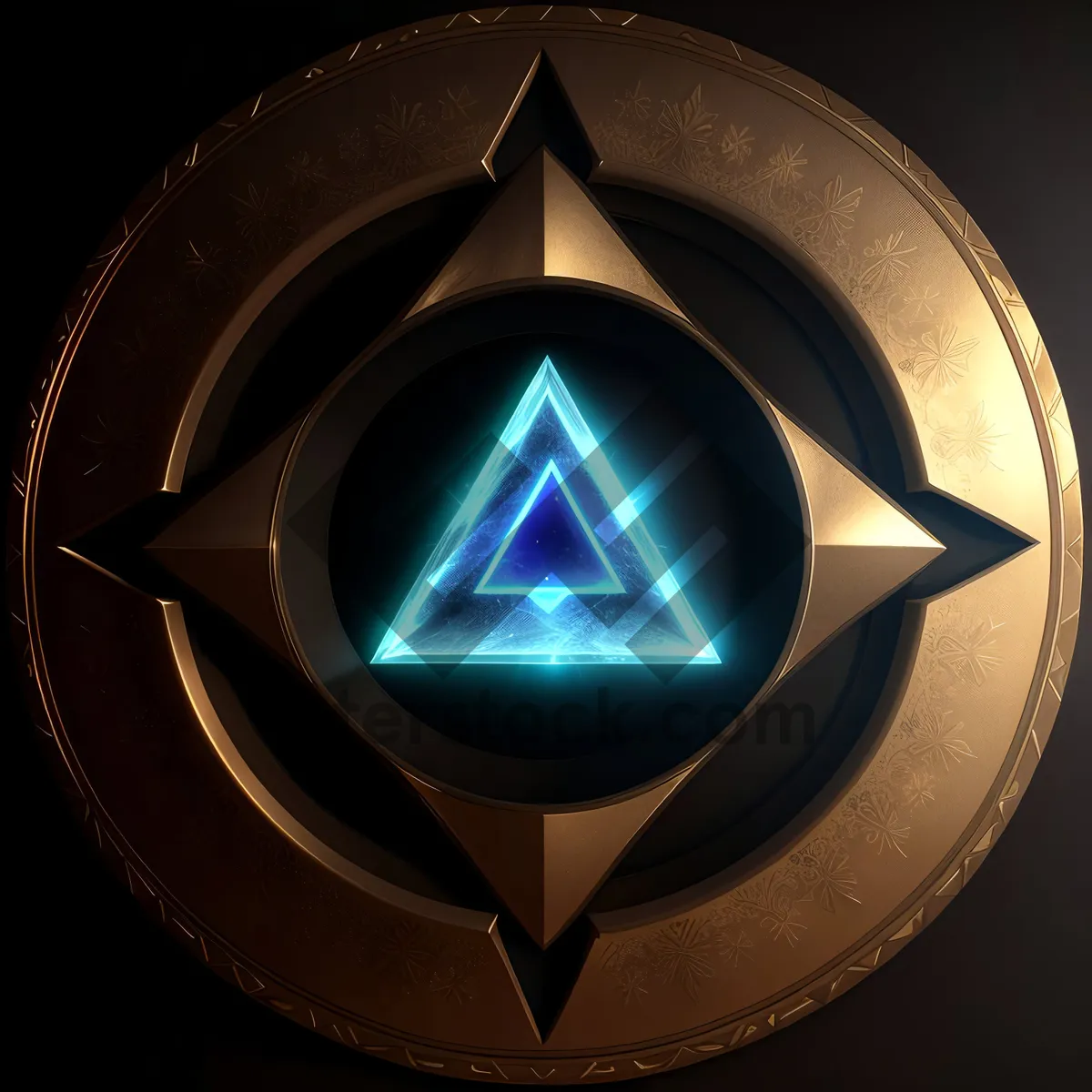 Picture of Enchanted Shield: Magical Symbol of Protection