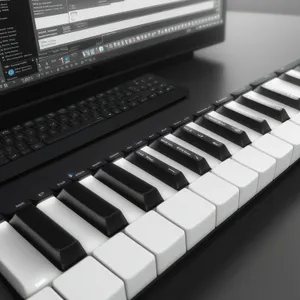 Electronic Synth Keyboard: Musical Instrument for Modern Tunes