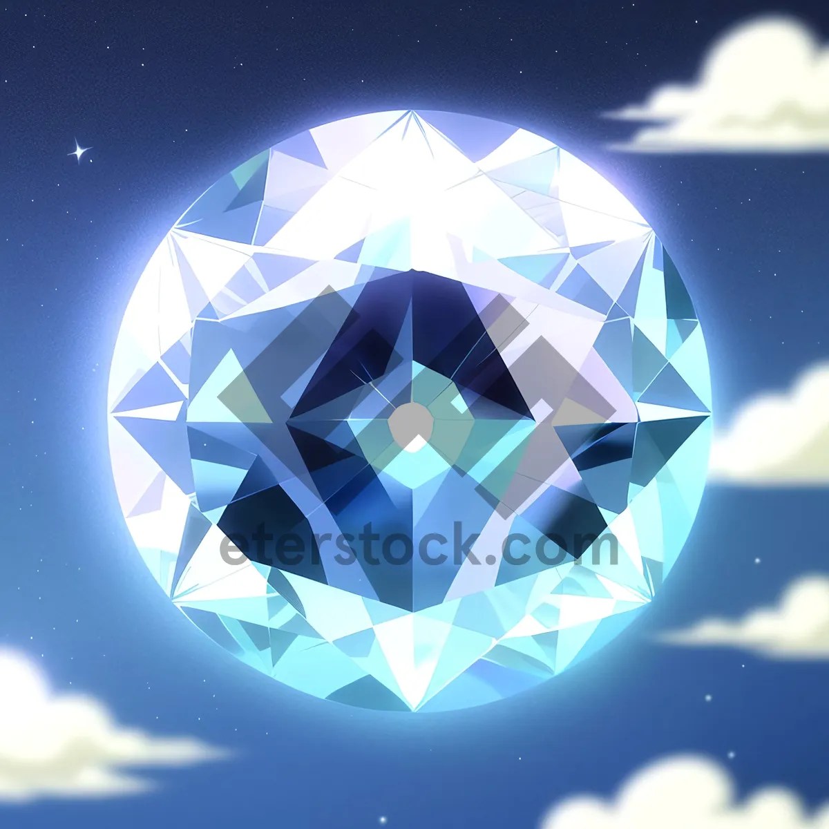 Picture of Shining Global Gem: Flag-Earth Icon