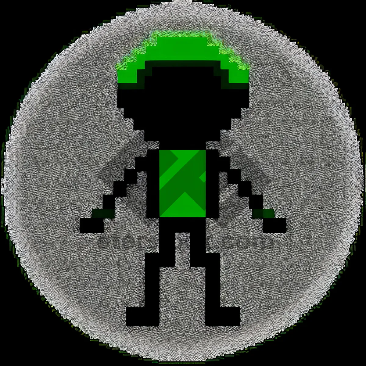 Picture of Black Round Chip Counter Game Icon