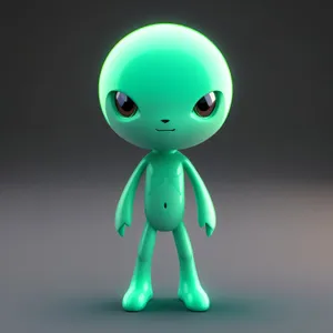 Automated 3D Business Character Figure