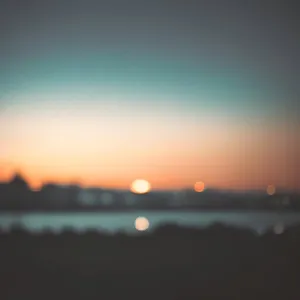 The Radiant Horizon: Sun's Celestial Glow over the Ocean