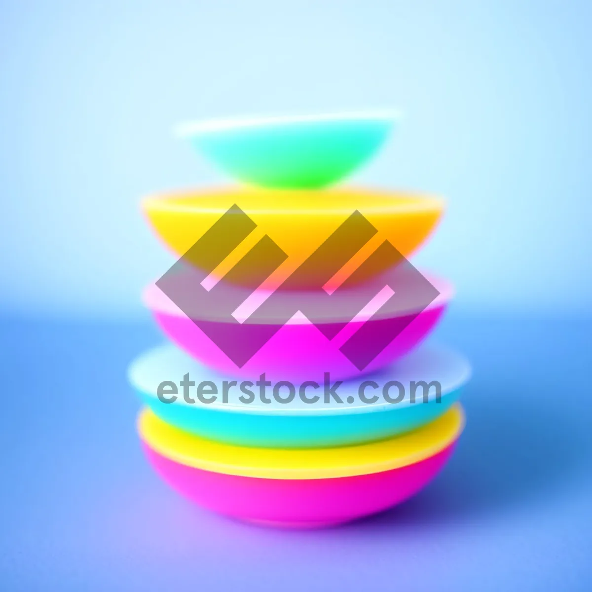 Picture of Colorful Web Button Icon with Shiny Graphic Design