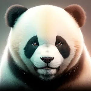 Adorable Giant Panda Bear with Captivating Eyes