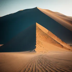 Golden Sands: Majestic Moroccan Desert Landscape