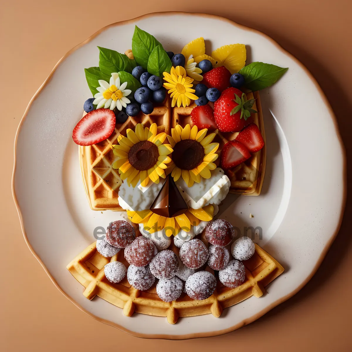 Picture of Assorted Berries Plate: Fresh, Delicious, Nutritious