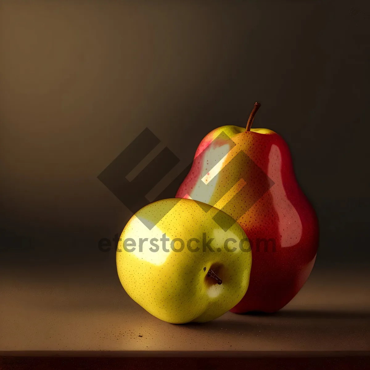 Picture of Fresh and juicy apple and pear snack