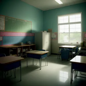 Modern Luxury Kitchen Interior with Stylish Furniture