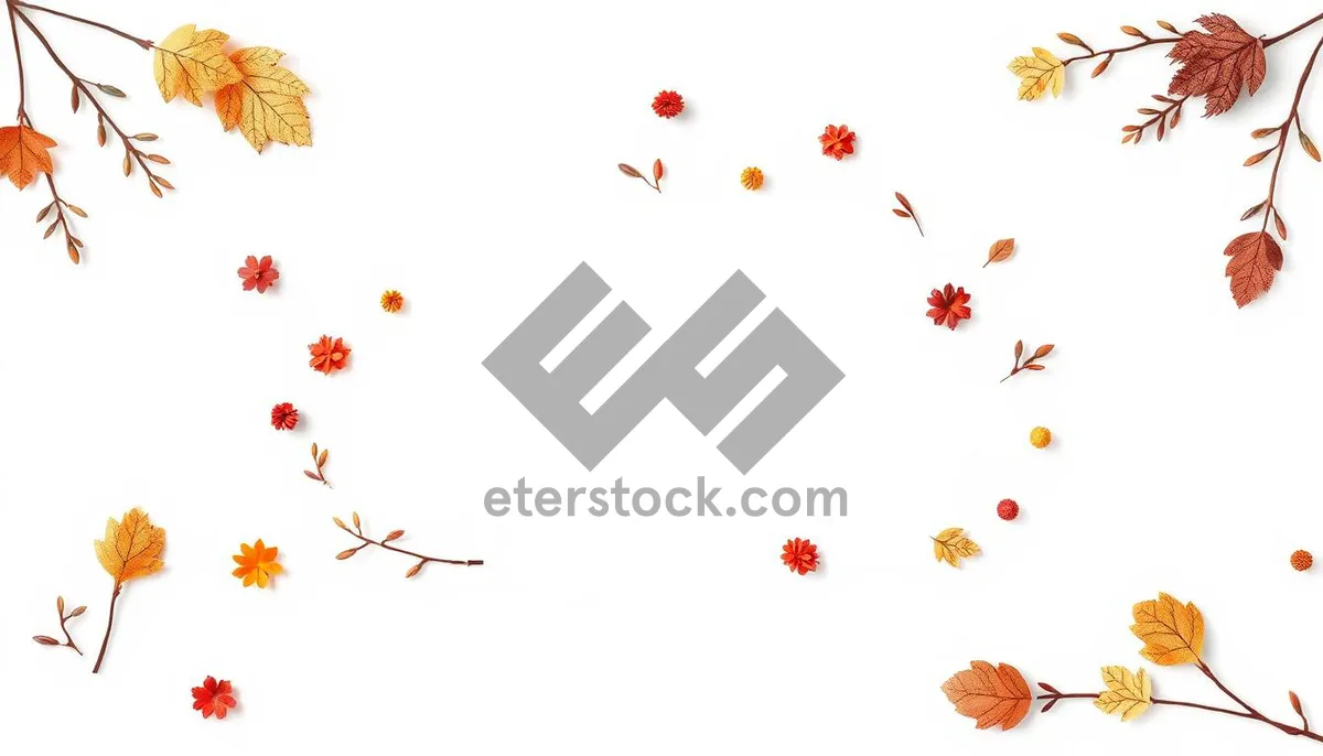 Picture of Floral Retro Design Pattern Wallpaper