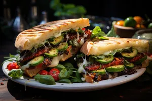 Delicious Vegetable Salad with Fresh Ingredients