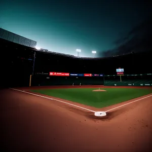 Stunning Football Stadium Under Vibrant Lights