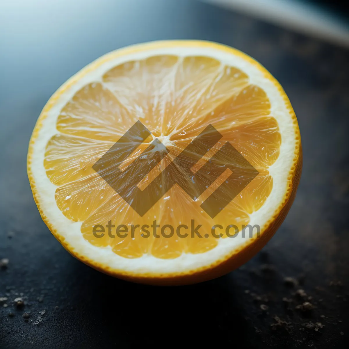 Picture of Fresh Citrus Slice with Lemon and Orange Peel