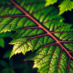 Bountiful Fern Brimming with Lush Green Leaves