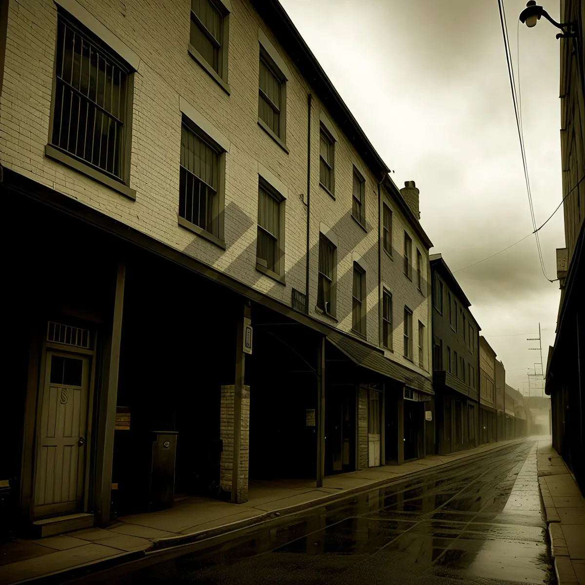 Picture of Historic Urban Penitentiary Building in Old Town