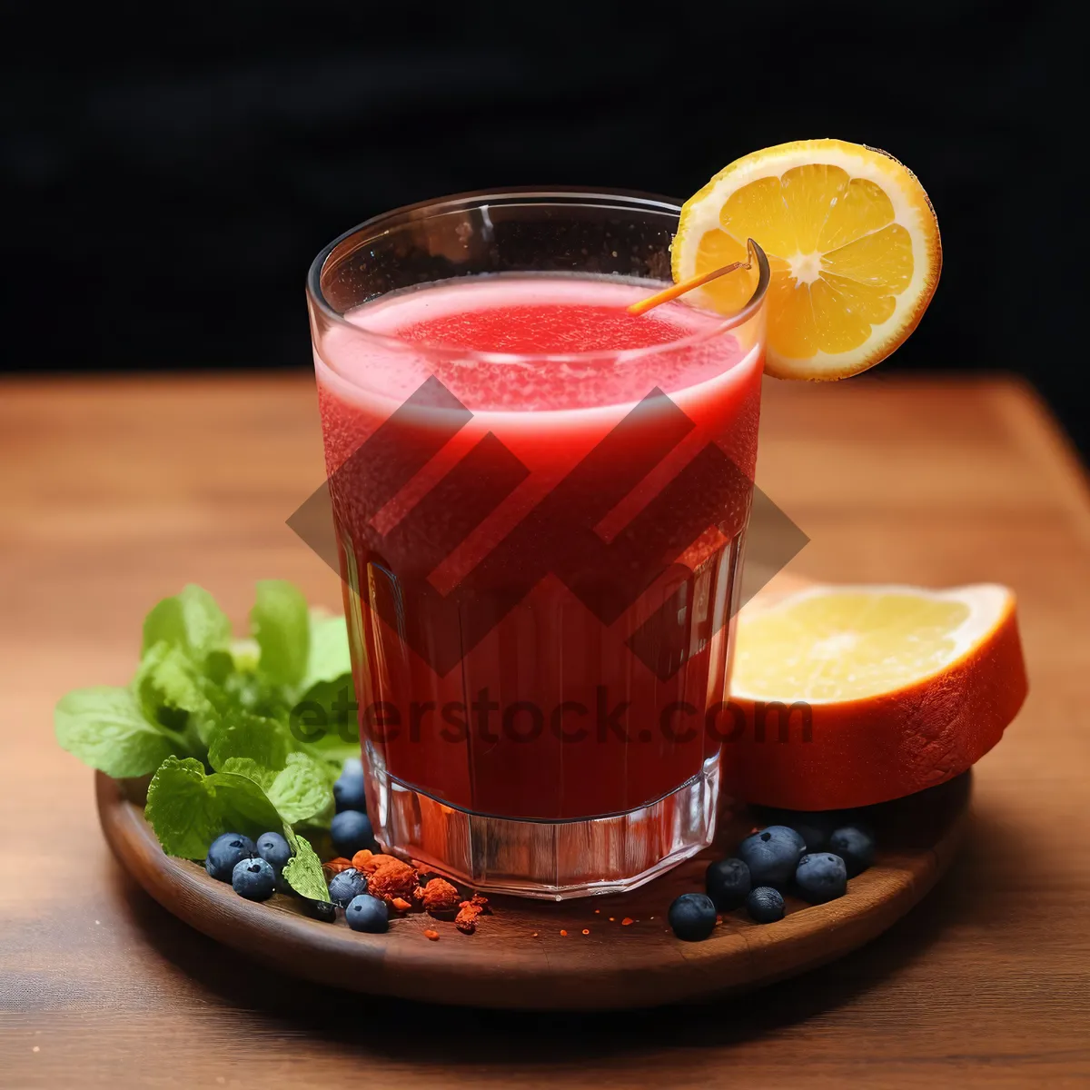 Picture of Refreshing fruit juice in a glass