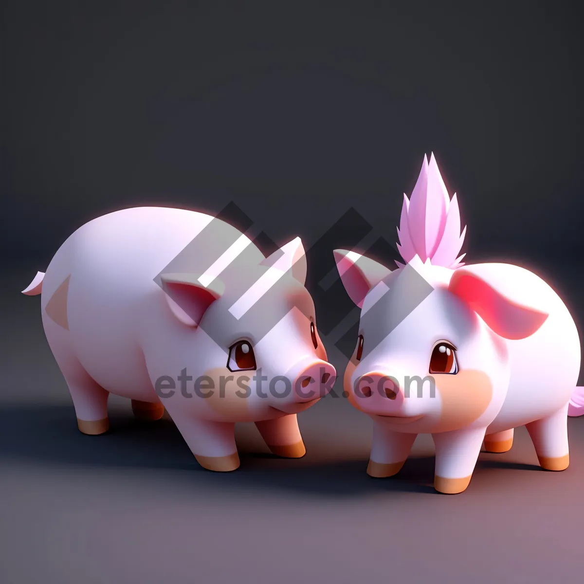 Picture of Piggy Bank - Saving Money for Financial Security.