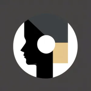 Black Art Silhouette Icon Symbol