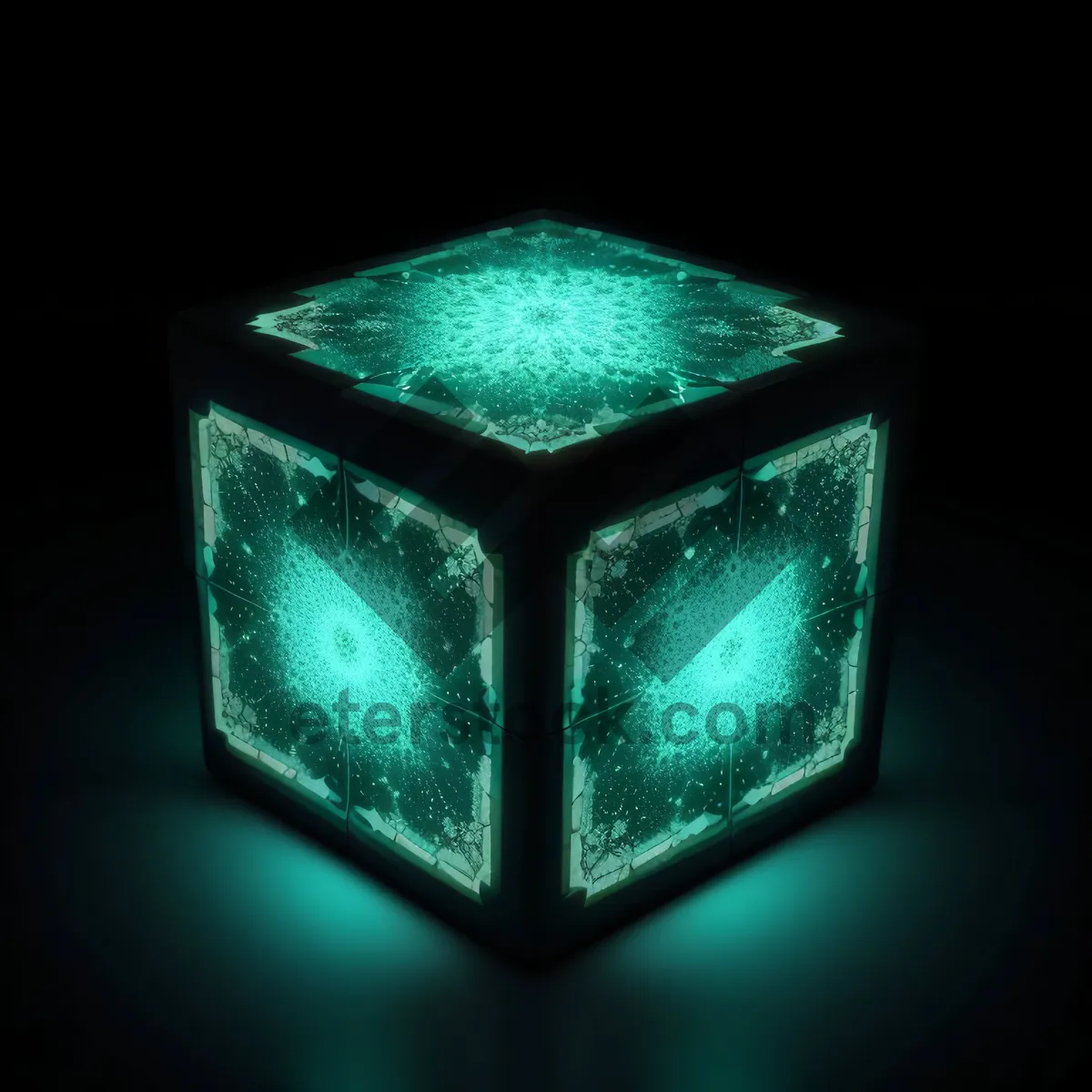 Picture of “Black gem graphic design light glass shape”
