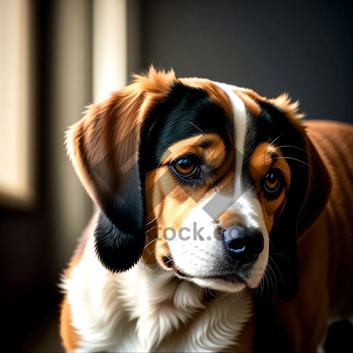 Picture of Adorable Spaniel Puppy - Purebred Sporting Dog