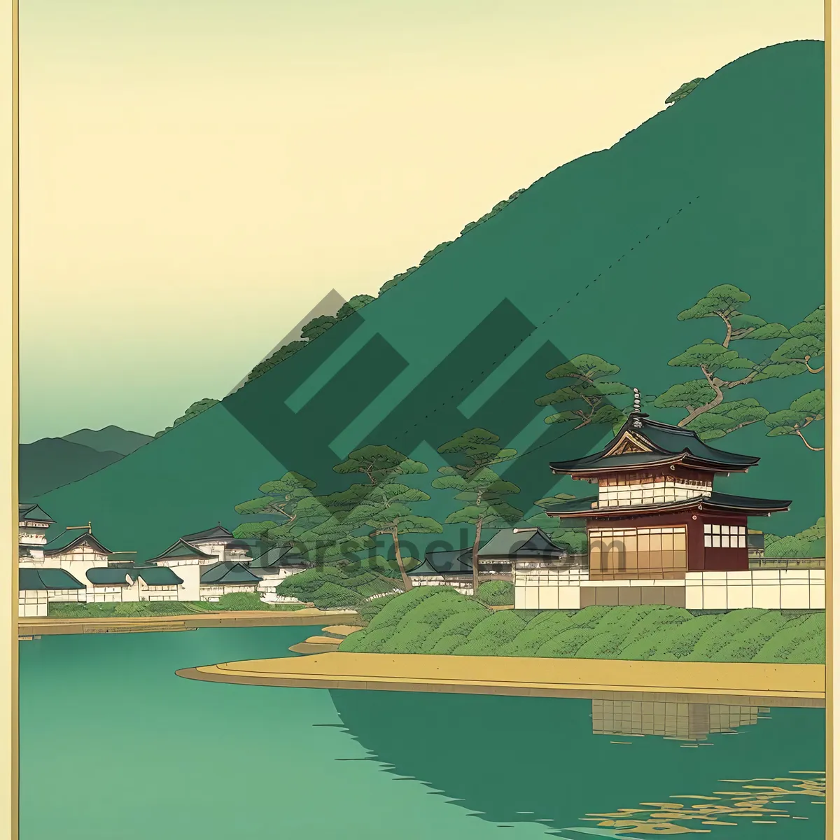 Picture of Serenity by the Seaside