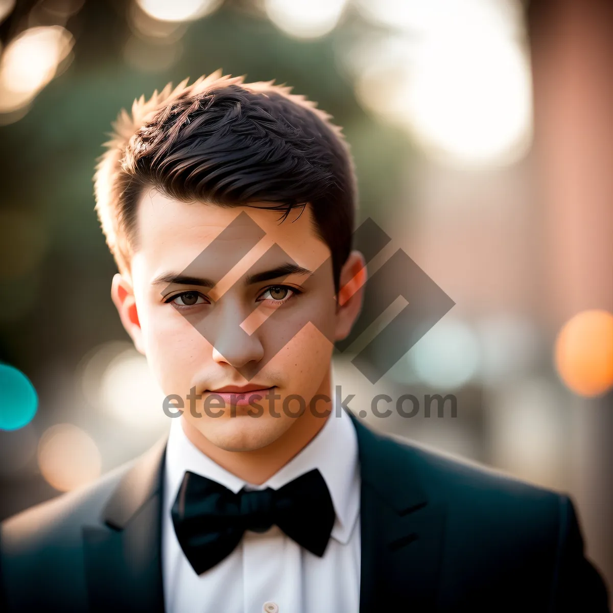 Picture of Confident businessman in professional suit and tie