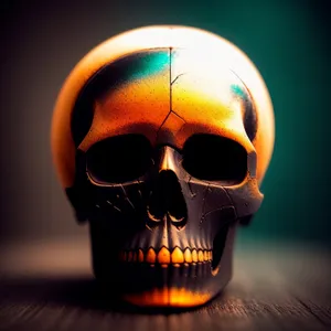 Eerie Pirate Skull with Deadly Poison