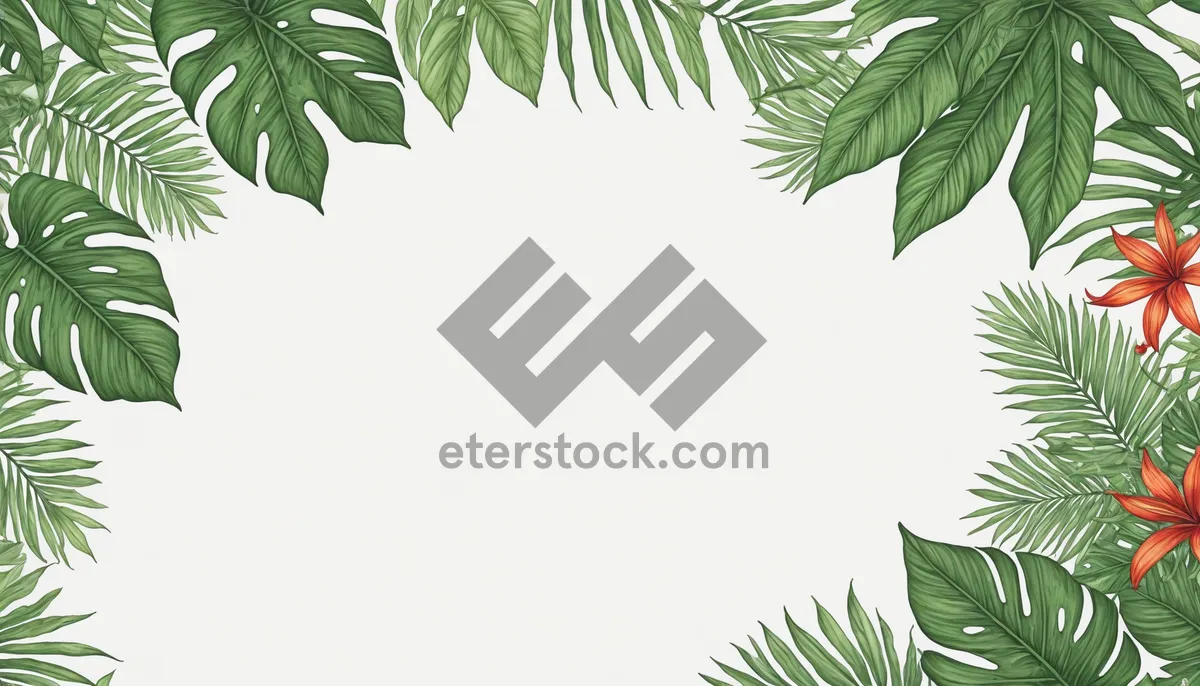 Picture of Seasonal floral design with evergreen fir tree branches