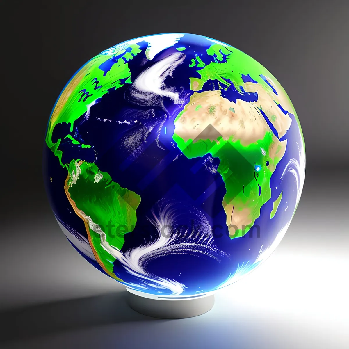 Picture of World in 3D: Exploring Earth's Global Cartography