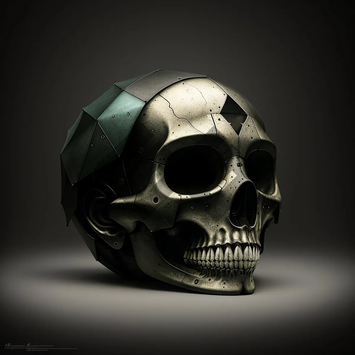 Picture of Pirate Skull Football Game Black Ball