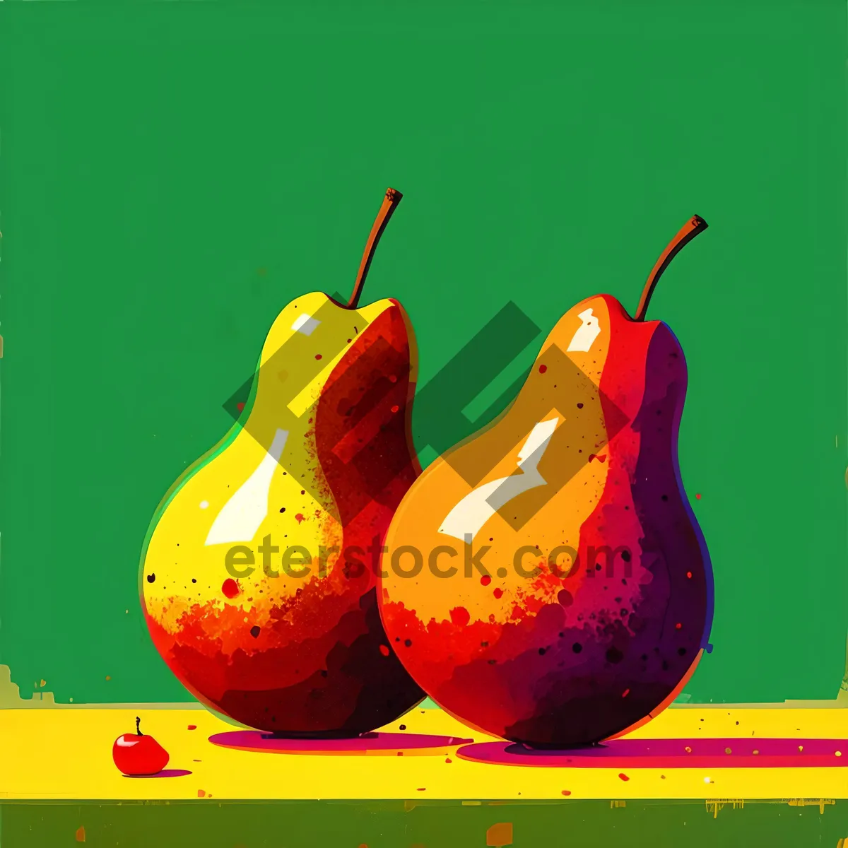 Picture of Fresh and Juicy Pear, a Sweet and Healthy Fruit